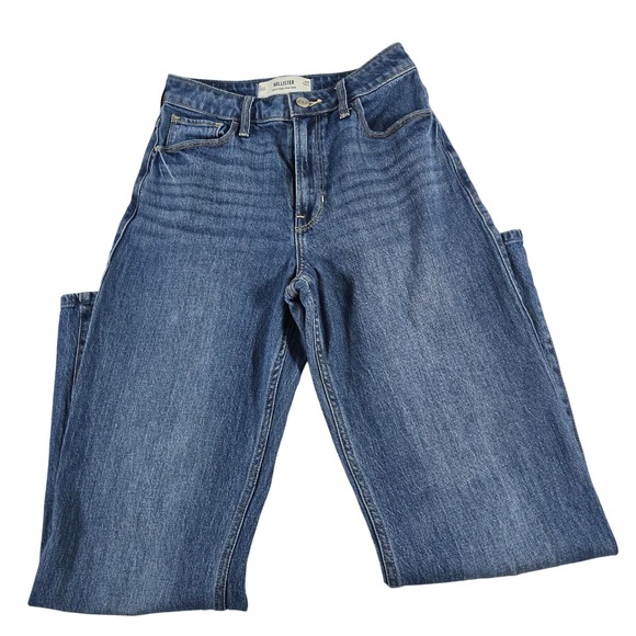 Hollister Denim - Hollister Ultra High-Rise Dad Jeans Medium Wash Size 2R W26 Regular 13177